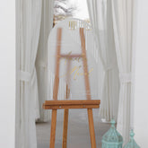 frosted acrylic wedding welcome sign With 3D Mirror Gold Names-RR